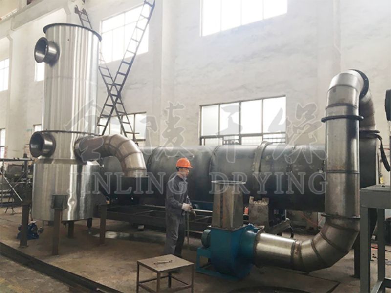 Pengering drum berputar