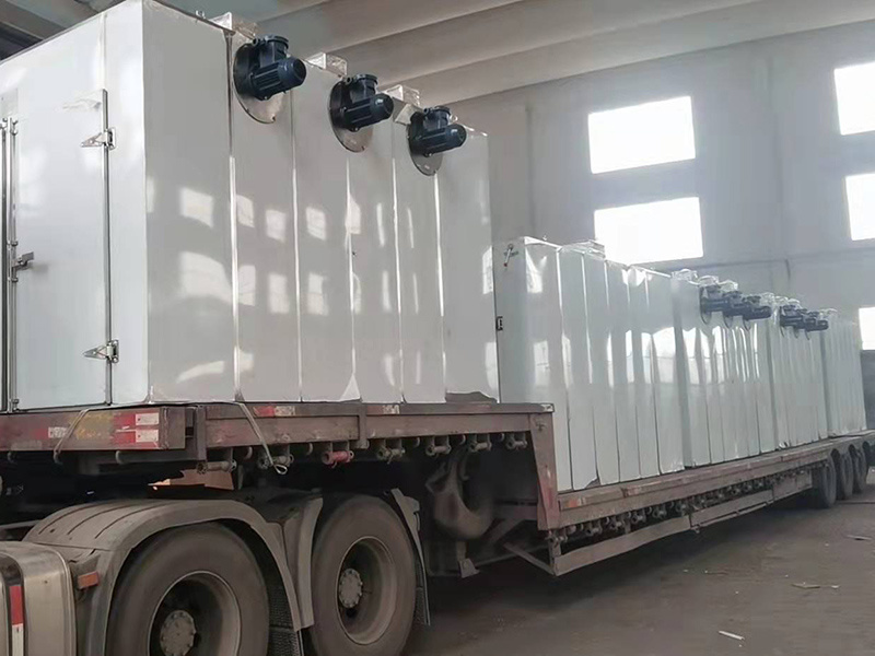 Secador de bandeja circulante de ar quente